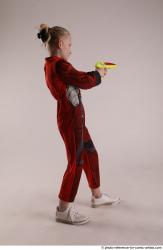 DENISA PILOT STANDING POSE WITH GUN 3